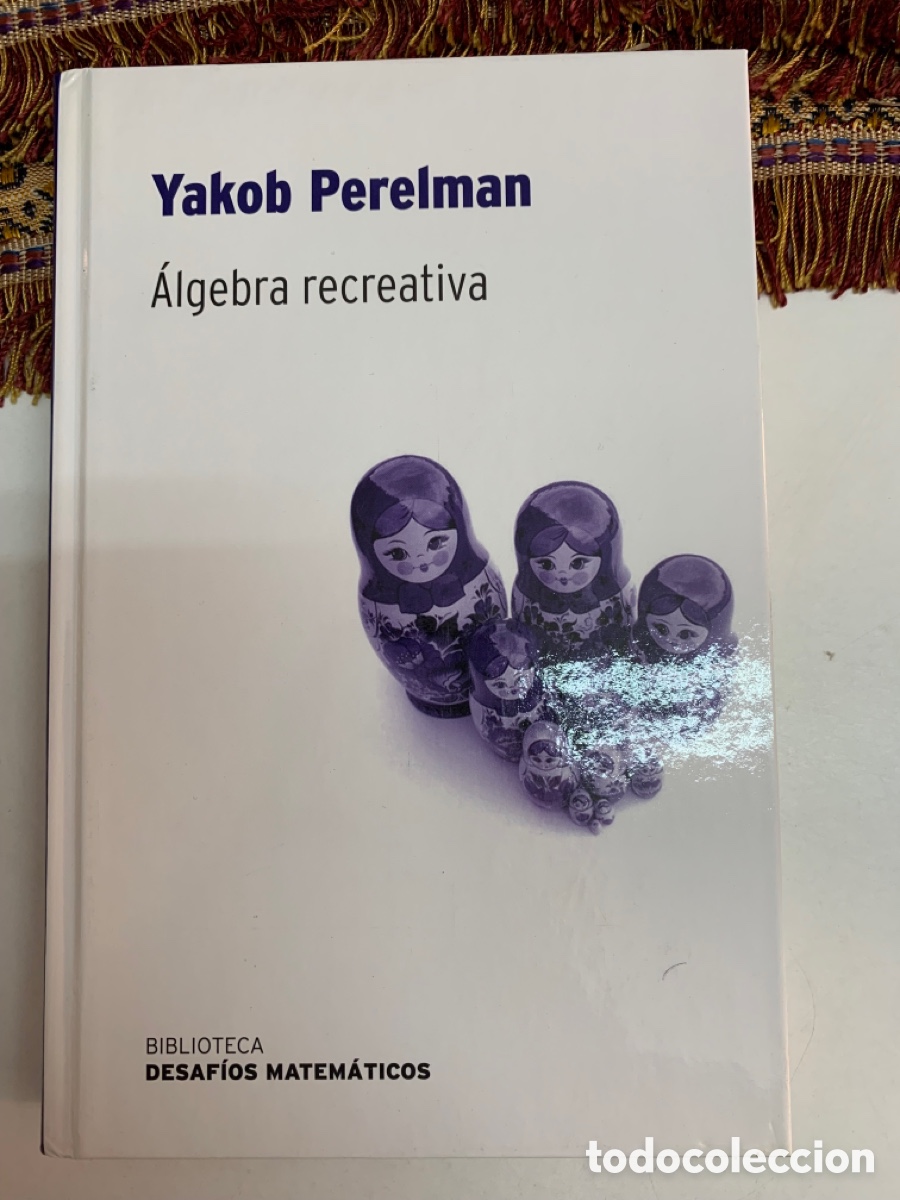Libros: Yakob Perelman, &Aacute;lgebra recreativa - Foto 1