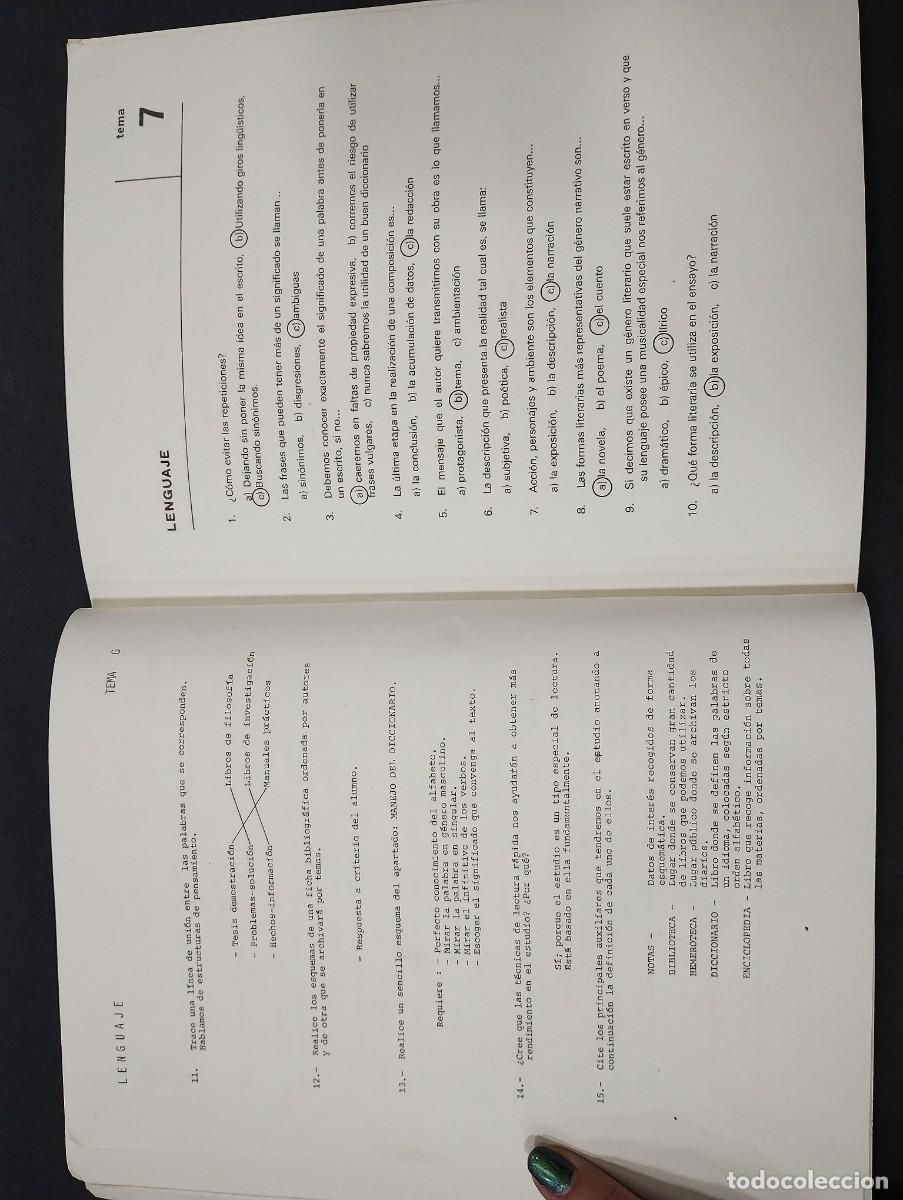 Libros: SOLUCIONARIO LENGUAJE GRADUADO ESCOLAR CEAC - Foto 4