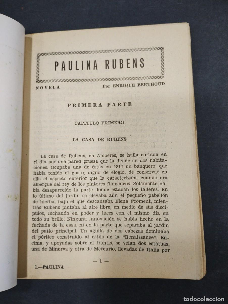 Libros: PAULINA RUBENS - ENRIQUE BERTHON - Foto 2