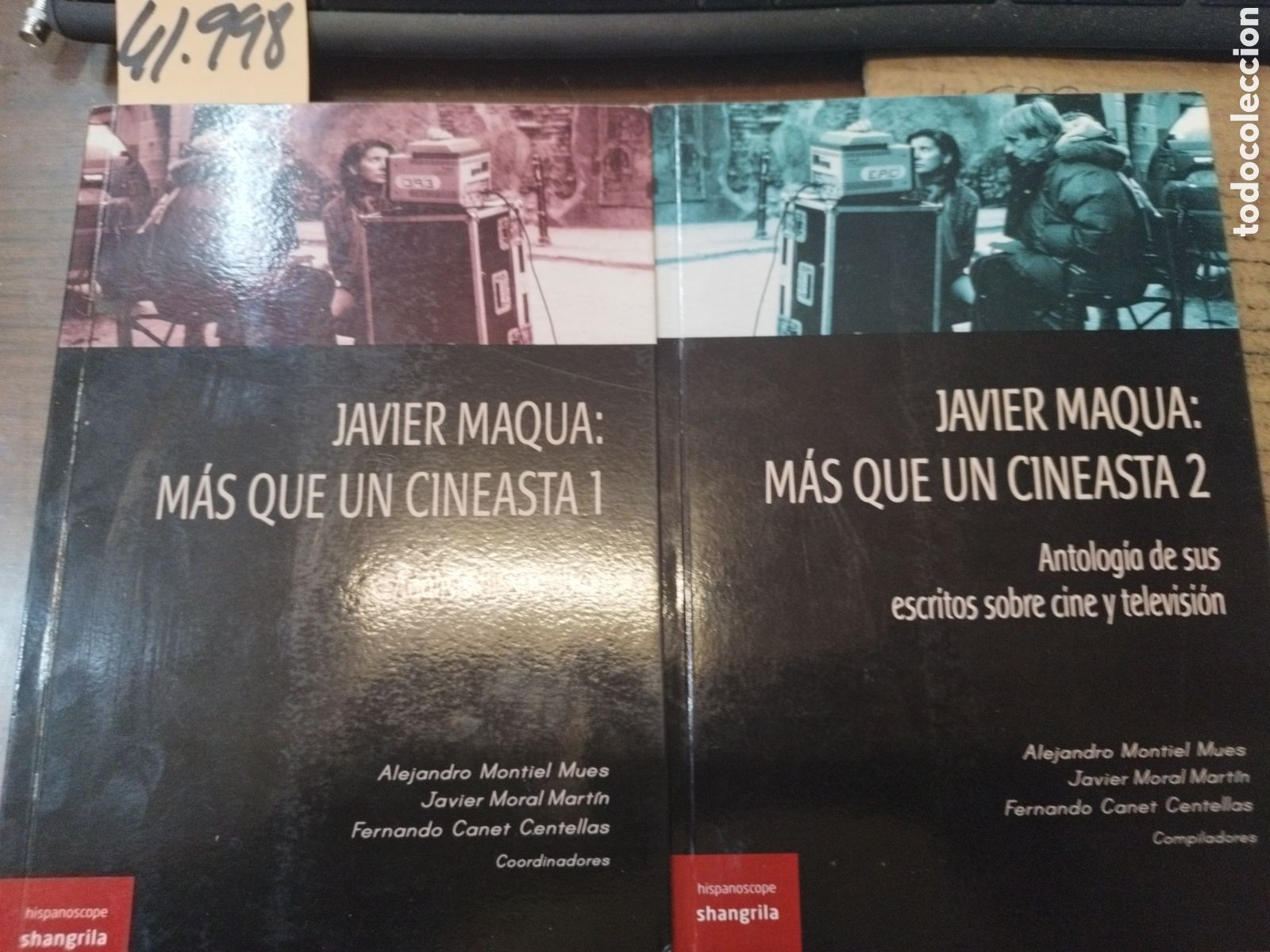 Livres: JAVIER MAQUA. M&aacute;s que un cineasta. An&aacute;lisis de sus obras. Antolog&iacute;a de sus escritos sobre cine y tel