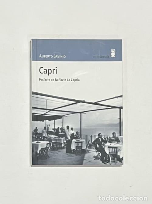 Libros: SAVINIO, Alberto. - Capri. - Foto 1
