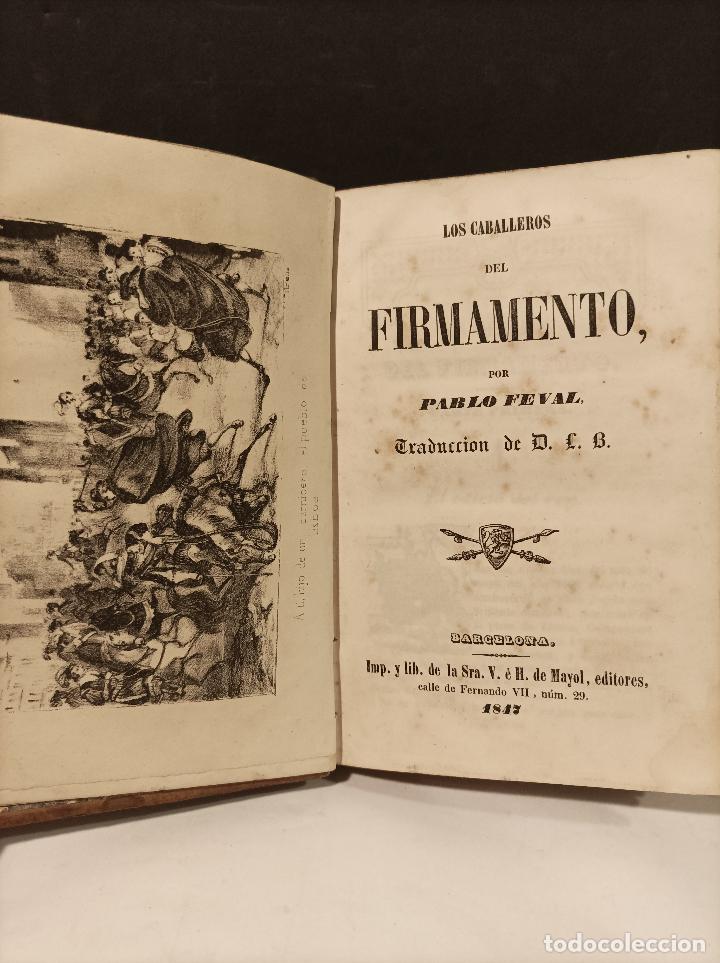 Libros: FEVAL, Pablo.- - Los Caballeros del Firmamento. - Foto 1