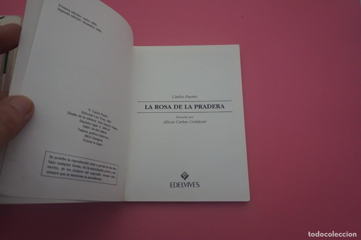 Libros: M3B/ LA ROSA DE LA PRADERA - CARLOS PUERTO / EDELVIVES - Foto 2