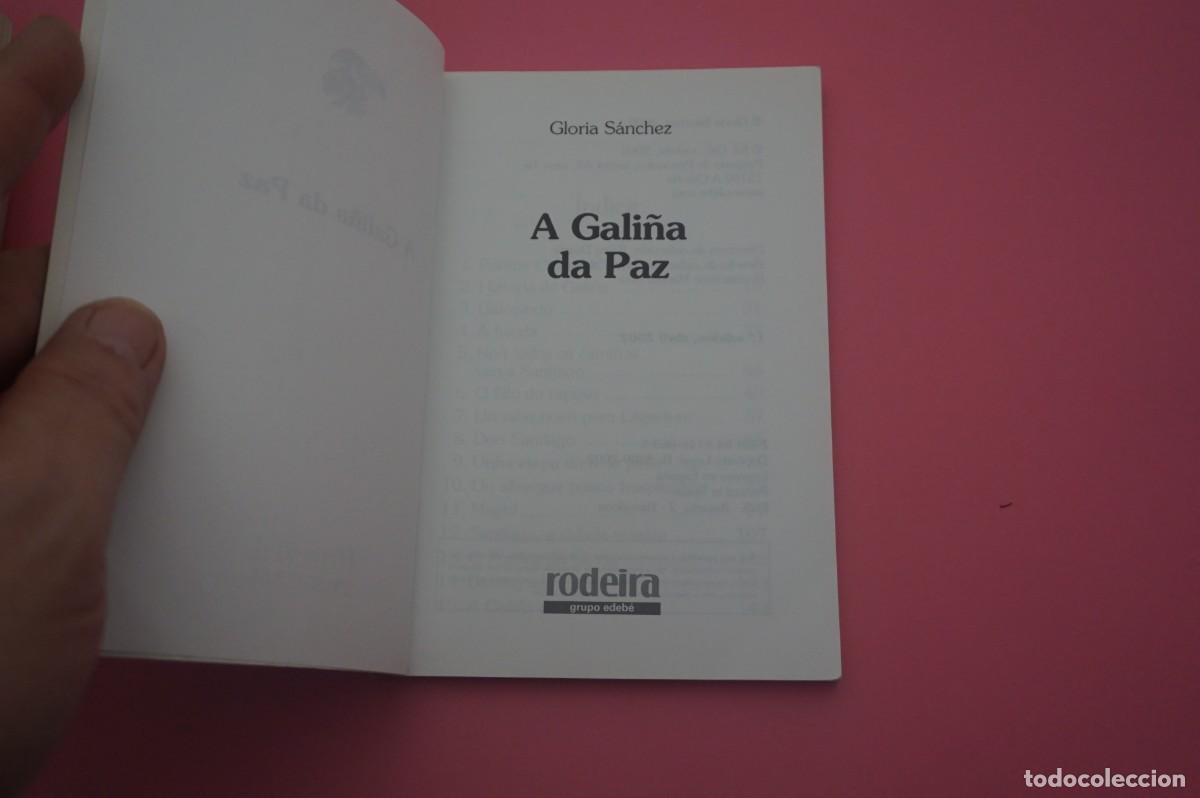 Libros: M3B/ A GALI&Ntilde;A DA PAZ - GLORIA SANCHEZ / RODEIRA - Foto 2