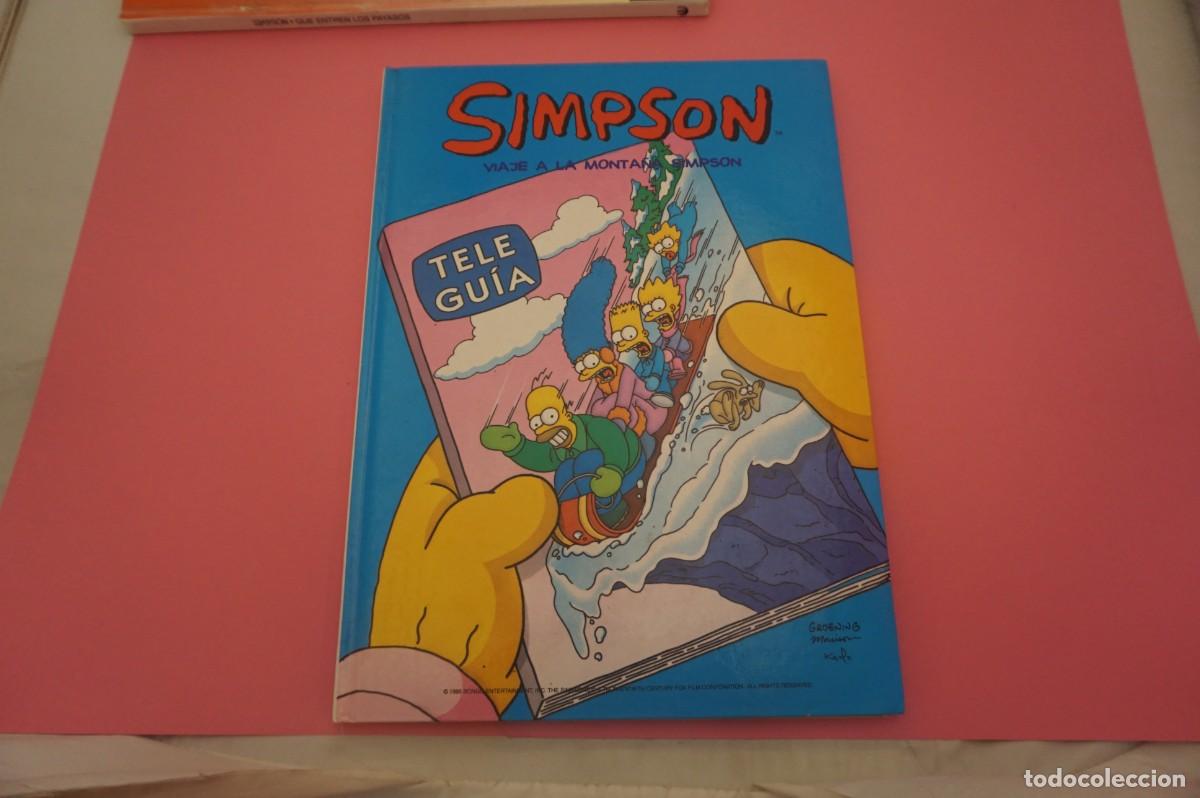 Libros: M4G/ COMIC SIMPSON - VIAJE A LA MONTA&Ntilde;A SIMPSON - Foto 1