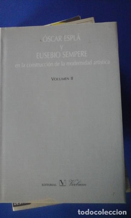 Libros: &Oacute;SCAR ESPL&Aacute; Y EUSEBIO SEMPERE EN LA CONSTRUCCI&Oacute;N DE LA MODERNIDAD ART&Iacute;STICA (Madrid, 2005) Volumen I