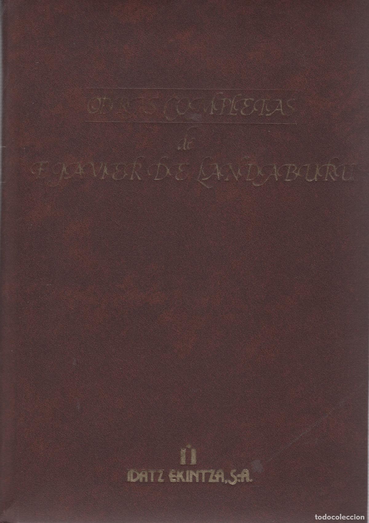 Libros: Obras completas, V - Landaburu, F. Javier de - Foto 1