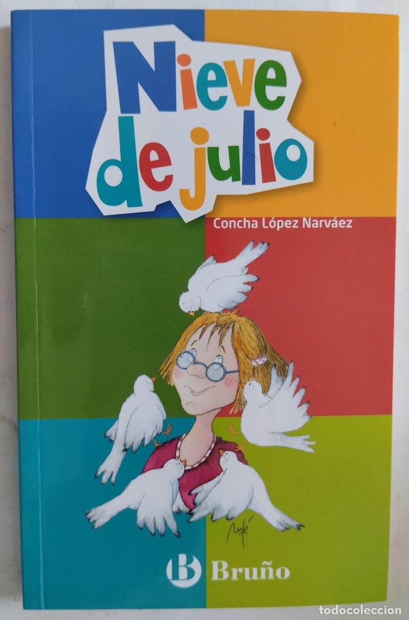 Libros: Nieve de julio - Concha L&oacute;pez Narv&aacute;ez - Foto 1