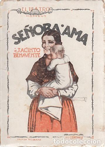Libros: SE&Ntilde;ORA AMA - BENAVENTE, JACINTO - Foto 1