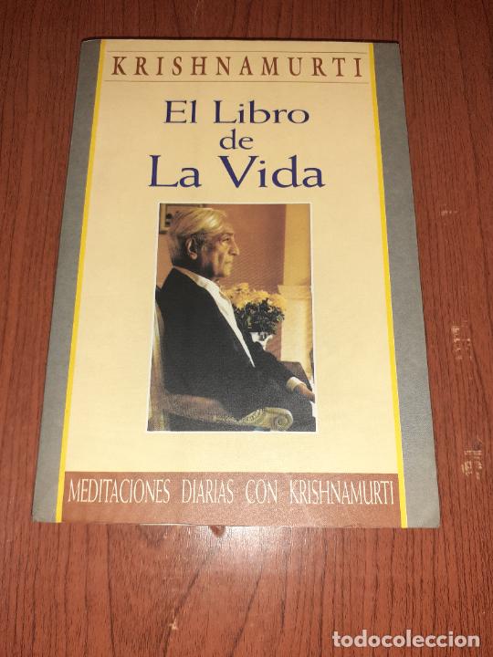 Libros: EL LIBRO DE LA VIDA � MAESTROS CONTEMPORANEOS - KRISHNAMURTI - Foto 1