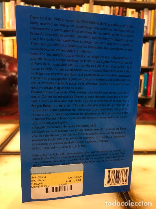 Libros: Diario. H&eacute;l&egrave;ne Berr. - Foto 2