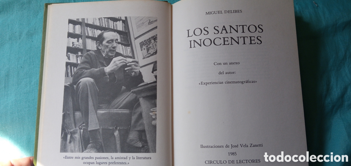 Libros: Miguel Delibes.Los santos inocentes.1985 - Foto 3