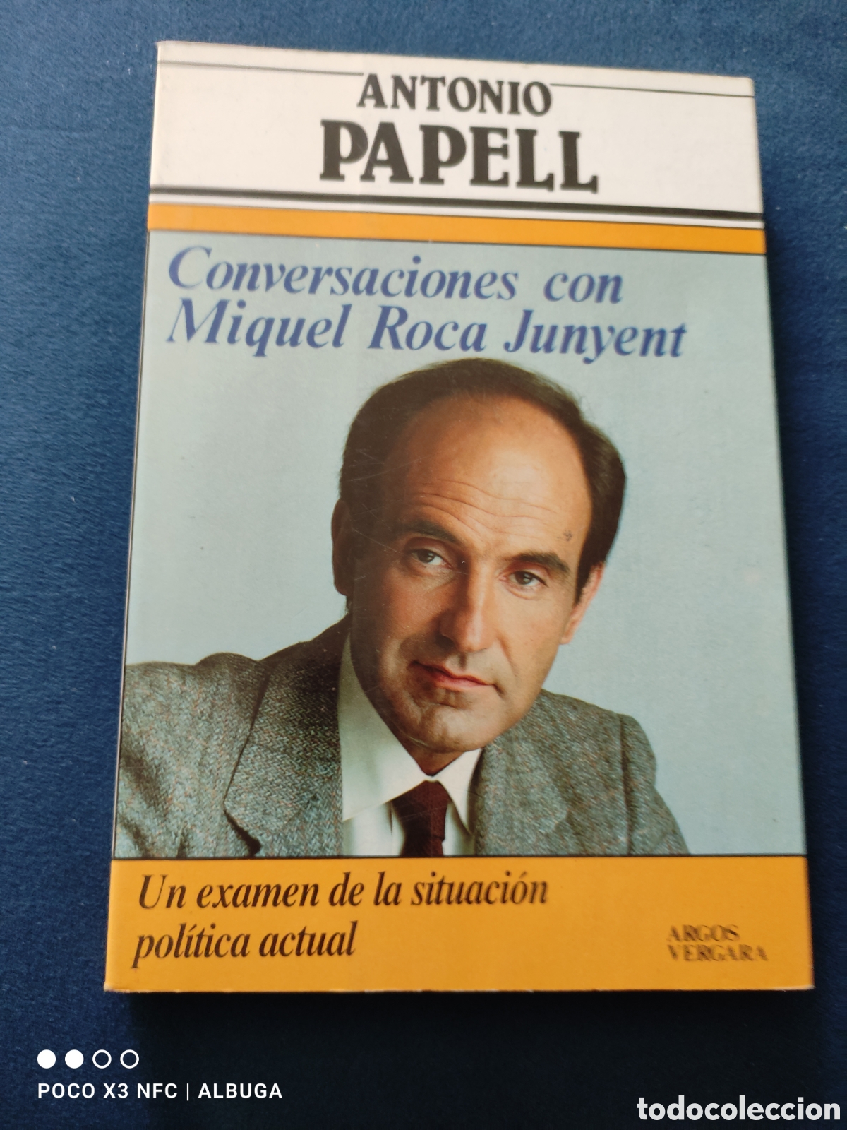 Libros: Antonio Papel. Conversaciones con Miquel Roca Junyent. - Foto 1