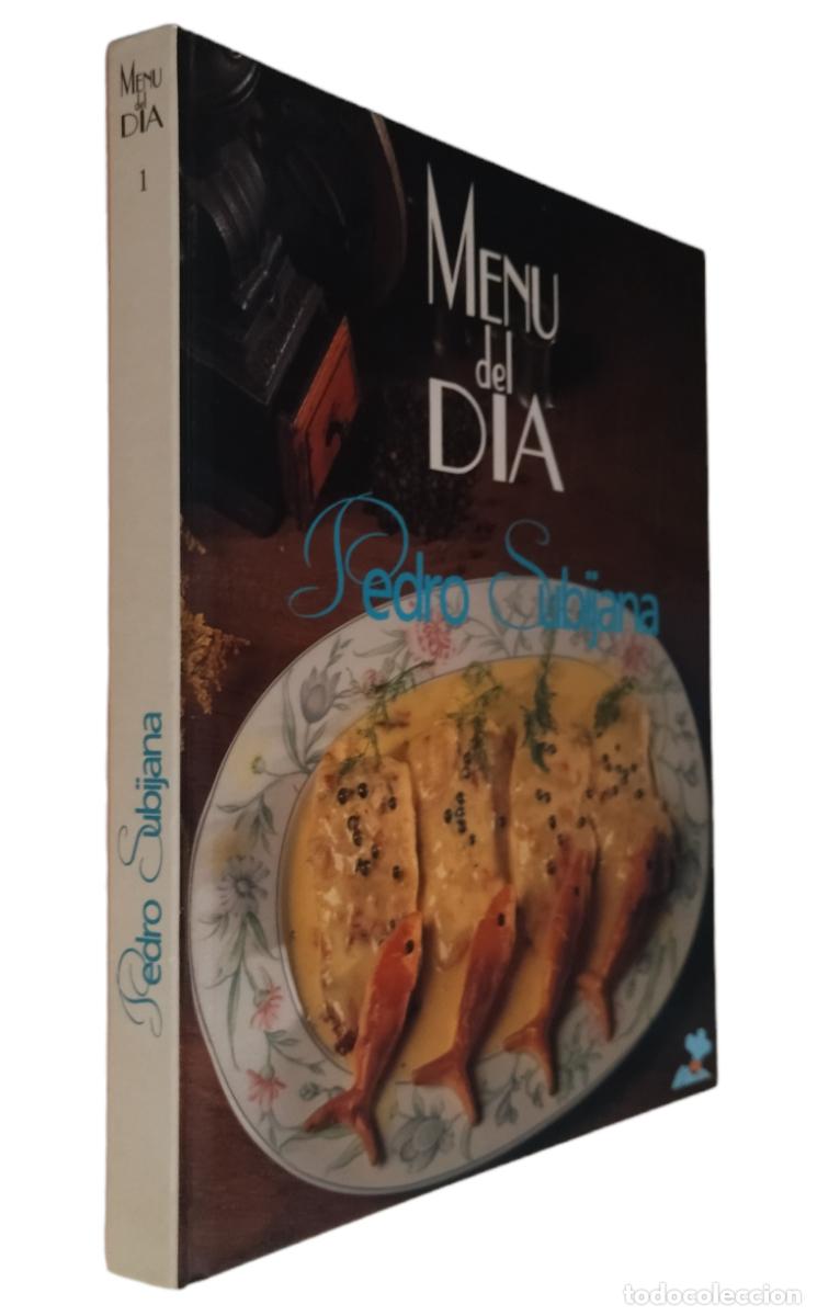 Libros: MEN&Uacute; DEL D&Iacute;A / PEDRO SUBIJANA. CASI COMO NUEVO. - Foto 1