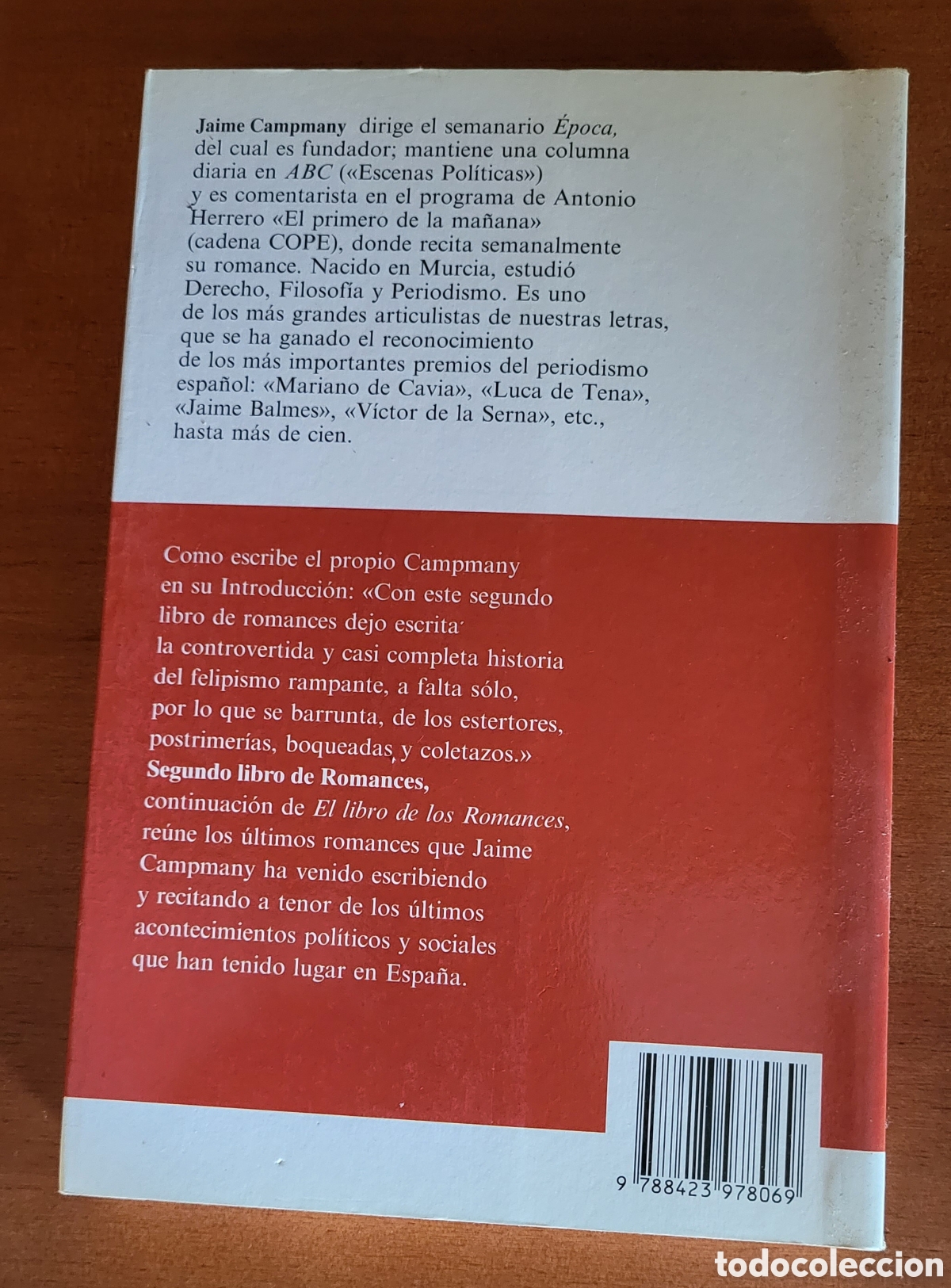 Libros: Segundo Libro de Romances/Jaime Campmany - Foto 2