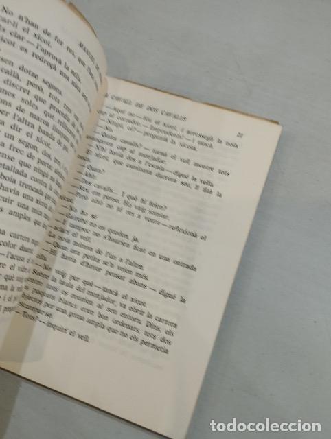 Libros: Manuel de Pedrolo - A cavall de dos cavalls - Foto 2