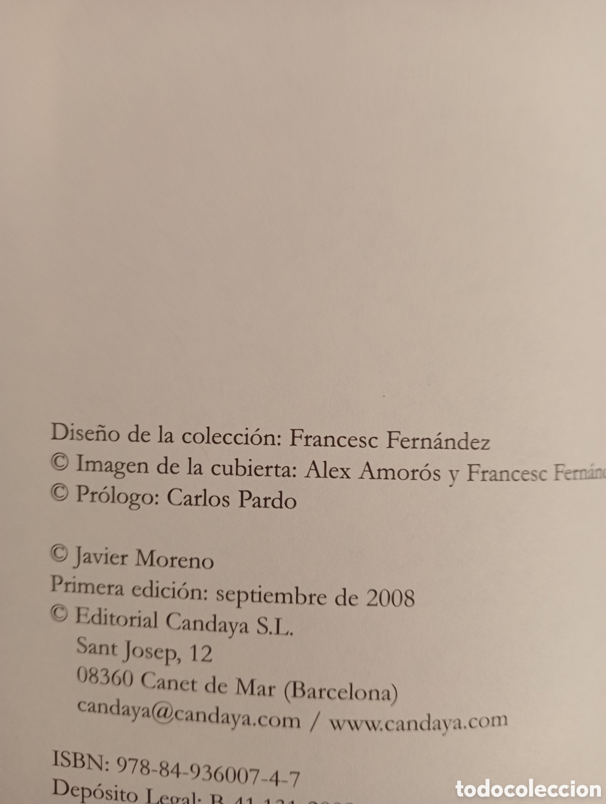 Libros: Click Javier Moreno PRIMERA EDICI&Oacute;N - Foto 4