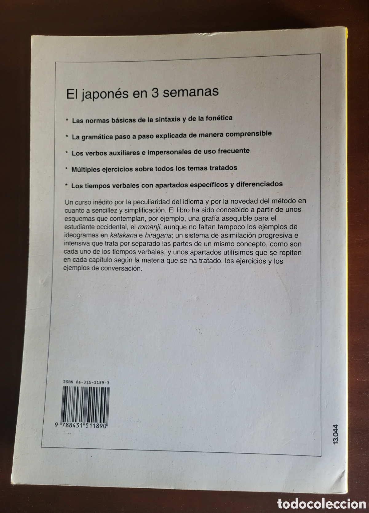Libros: EL JAPONES en 3 semana/Editorial DE VECCHI - Foto 2