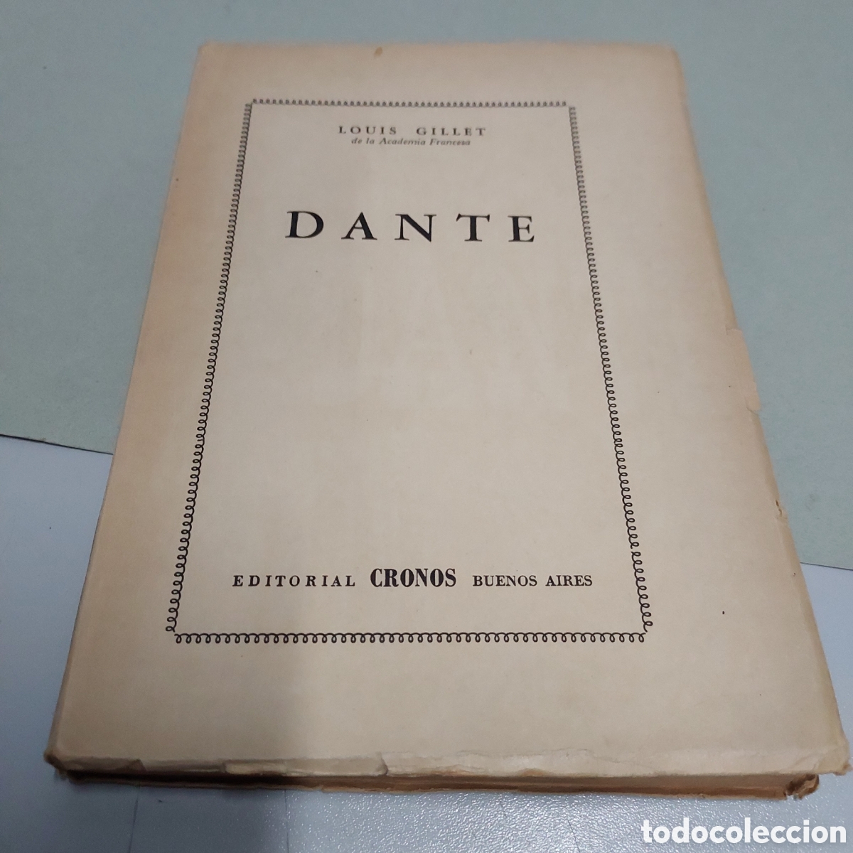 Libros: DANTE - GILLET, Louis.- - Foto 1