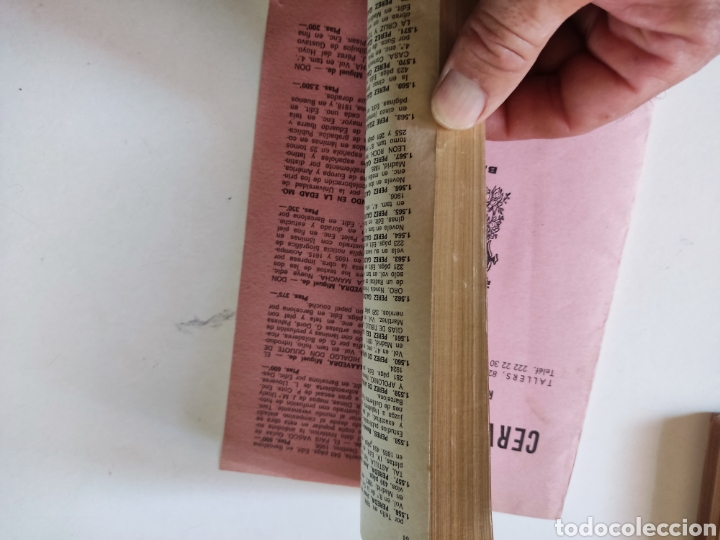 Libros: Libro librer&iacute;as Cervantes y Canuda, Barcelona 1968 - Foto 3