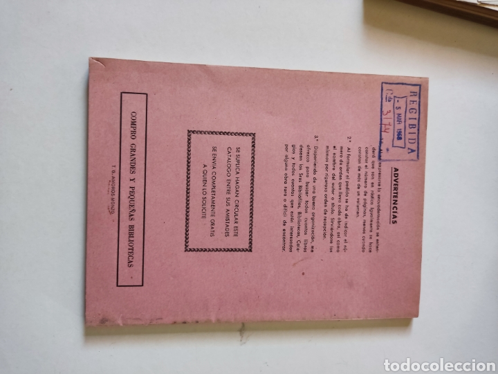 Libros: Libro librer&iacute;as Cervantes y Canuda, Barcelona 1968 - Foto 5