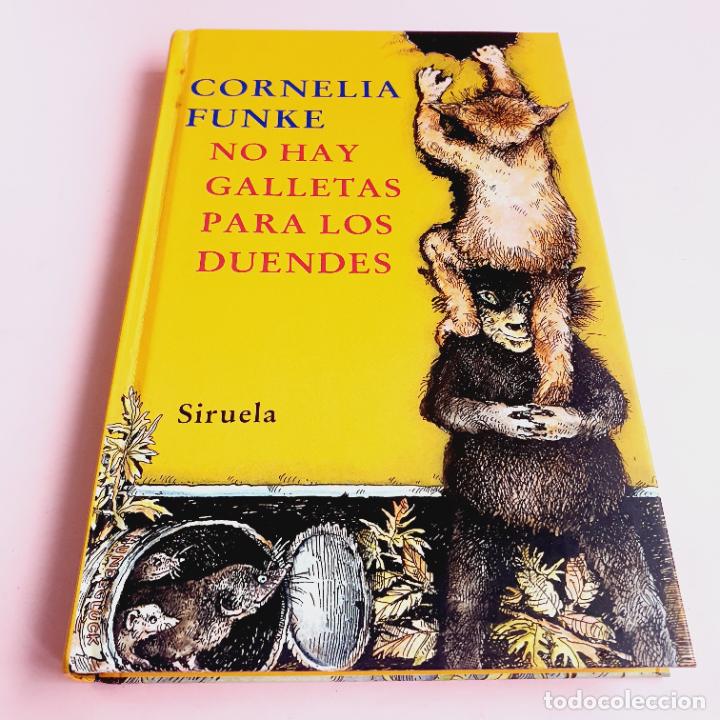 Libri di seconda mano: LIBRO-NO HAY GALLETAS PARA LOS DUENDES-CORNELIA FUNKE-SIRUELA-EXCELENTE-COLECCIONISTAS