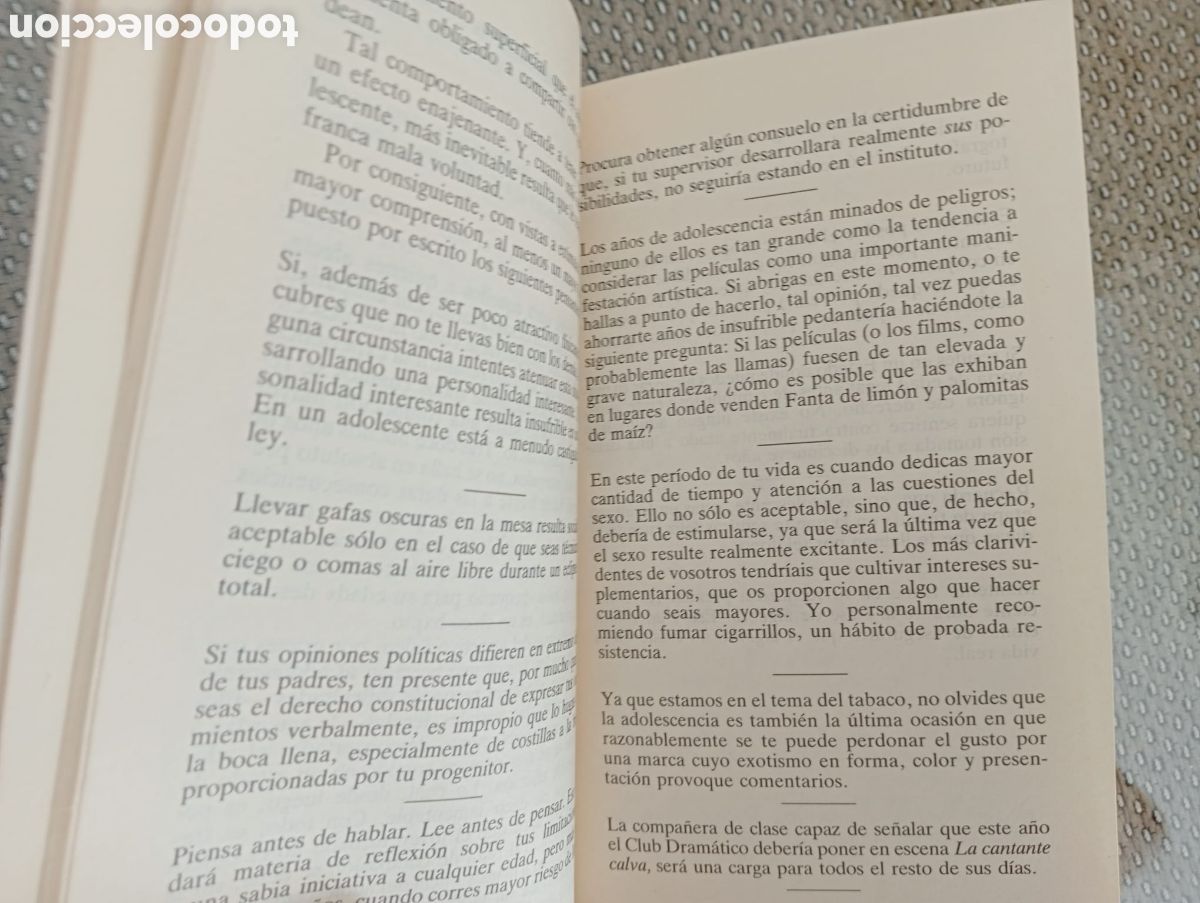 Libros: FRAN LEBOWITZ - BREVE MANUAL DE URBANIDAD - Foto 6