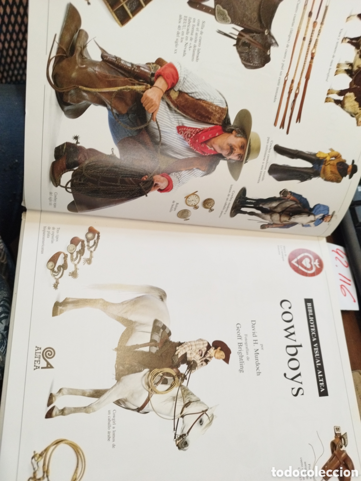 Libros: COWBOYS. Biblioteca Visual Altea - MURDOCH,David,H. - Foto 3