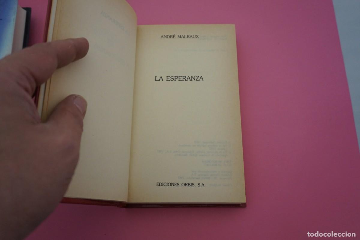 Libros: 14C/ LA ESPERANZA - ANDRE MALRAUX / BIBLIOTECA GRANDES EXITOS - Foto 2