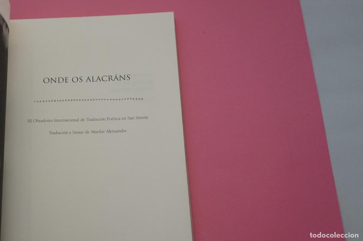 Libros: 24C/ ONDE OS ALACRANS / CIES - Foto 4