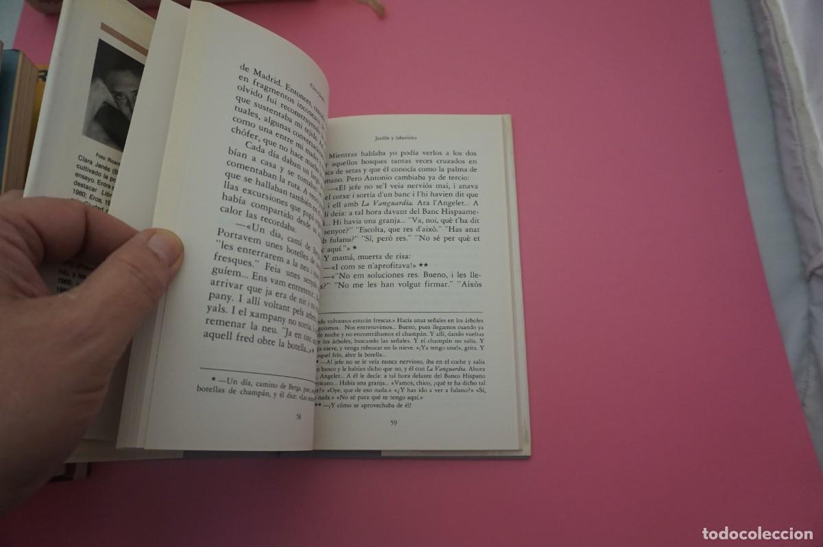 Libros: 6B/ JARDIN Y LABERINTO - CLARA JANES / EDITORIAL DEBATE - Foto 5