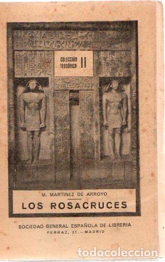 Libros: Los Rosacruces - Mart&iacute;nez de Arroyo, M. - Foto 1