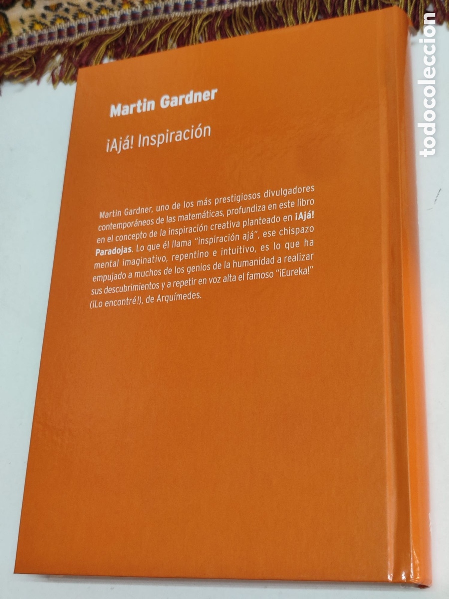 Libros: Martin Gardner, &iexcl;Aj&aacute;! Inspiraci&oacute;n - Foto 3