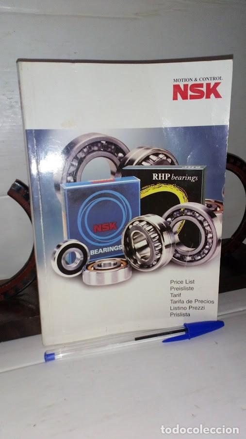 books: Libro de Tarifa de precios Motion & Control NSK - NSK Europe Rodamientos 2002 Impreso en Inglaterra