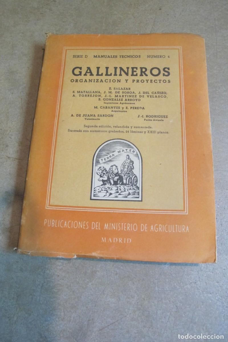 Livres: GALLINEROS ORGANIZACION Y PROYECTOS. MANUALES TECNICOS N&ordm; 4 V.V.A.A.