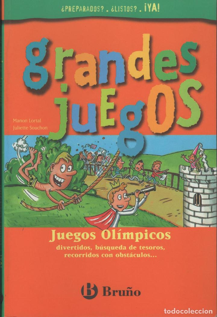 Livros em segunda m&atilde;o: GRANDES JUEGOS JUEGOS OLIMPICOS DIVERTIDOS, BUSQUEDA DE TESOROS, RECORRIDOS CON OBSTACULOS LORTAL,