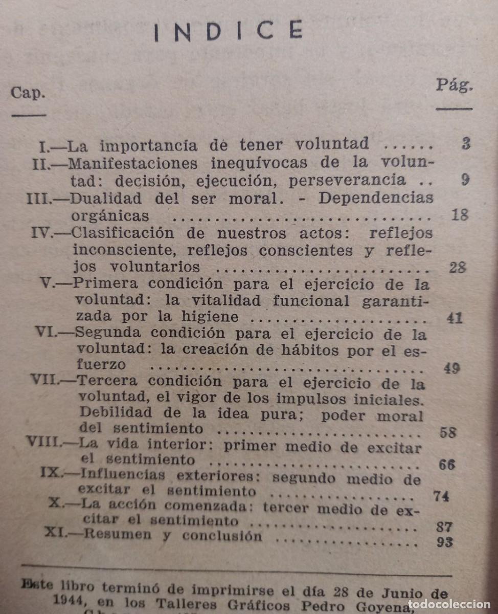 Libros: La educaci&oacute;n de la voluntad. - GUIBERT, J.: - Foto 3