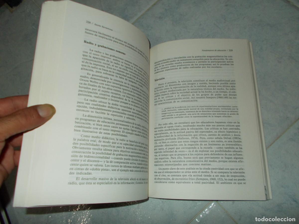 Libros: FUNDAMENTOS DE EDUCACI&Oacute;N. JAUME SARRAMONA. CEAC 1994. LIBRO - Foto 3