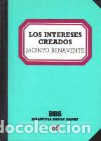 Libros: LOS INTERESES CREADOS - JACINTO BENAVENTE - Foto 1