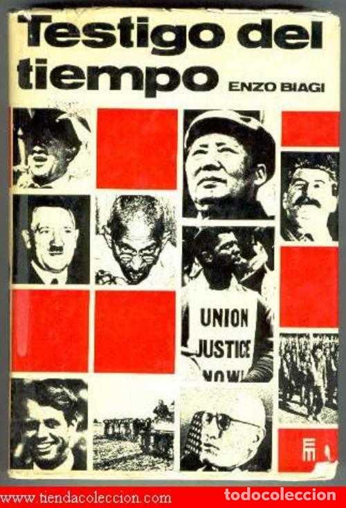 Libros: TESTIGO DEL TIEMPO - ENZO BIAGI - Foto 1