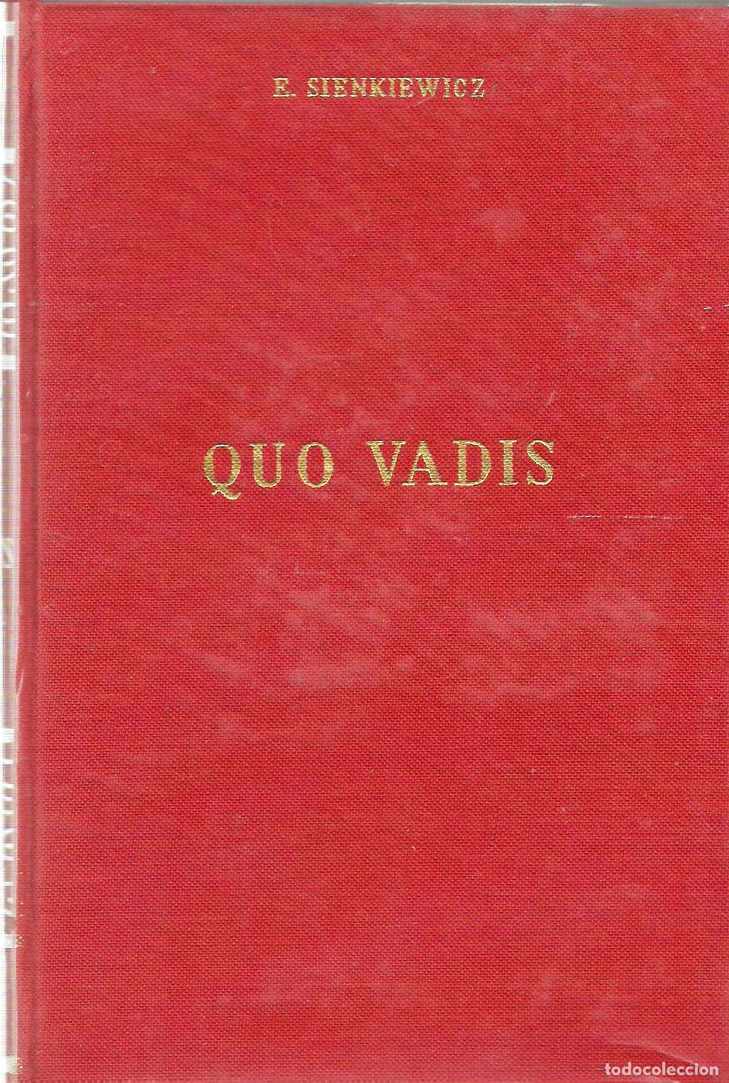 Libros: QUO VADIS - HENRYK SIENKIEWICZ - Foto 1
