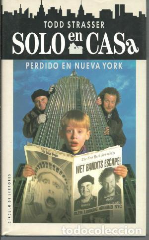 Libros: SOLO EN CASA. PERDIDO EN NUEVA YORK - TODD STRASSER - Foto 1