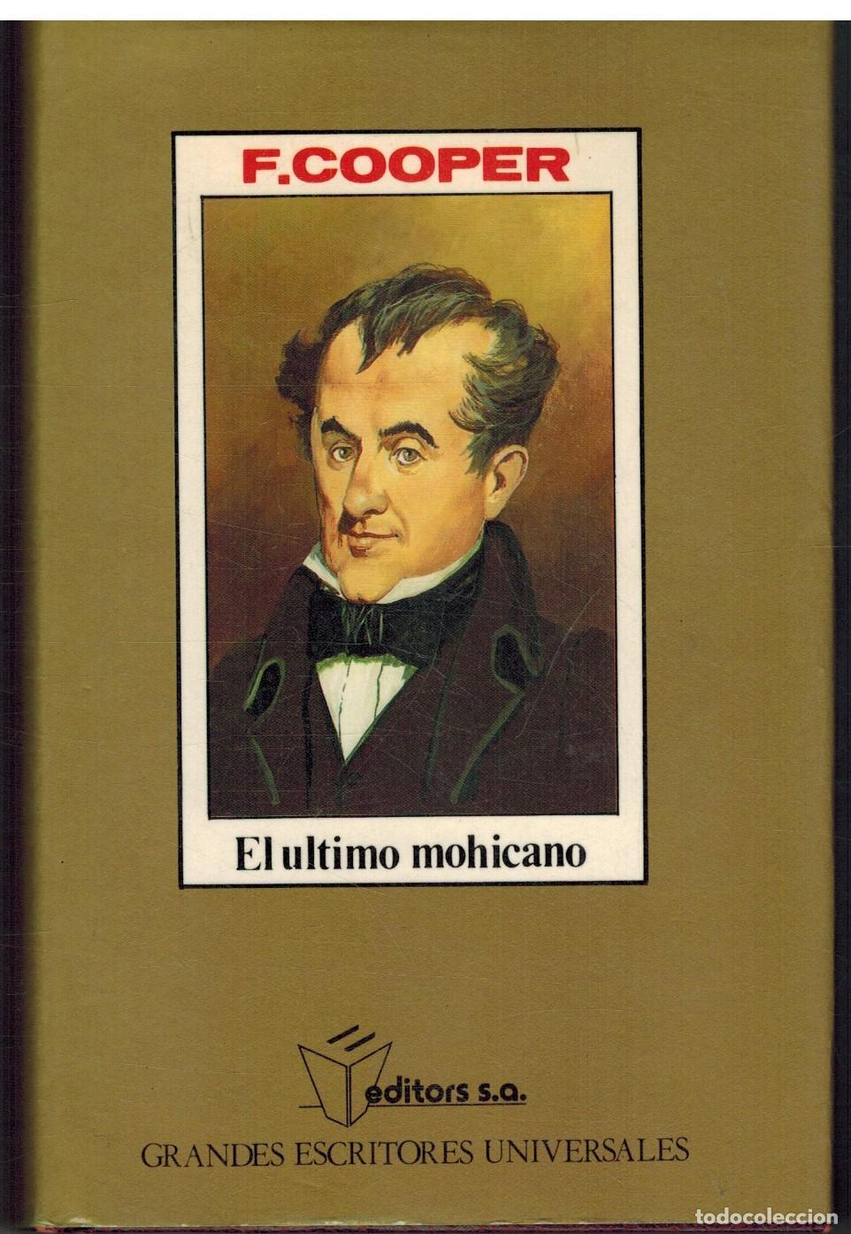 Libros: EL ULTIMO MOHICANO - FENIMORE COOPER - Foto 1