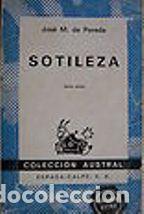 Libros: SOTILEZA - JOSE MARIA DE PEREDA - Foto 1