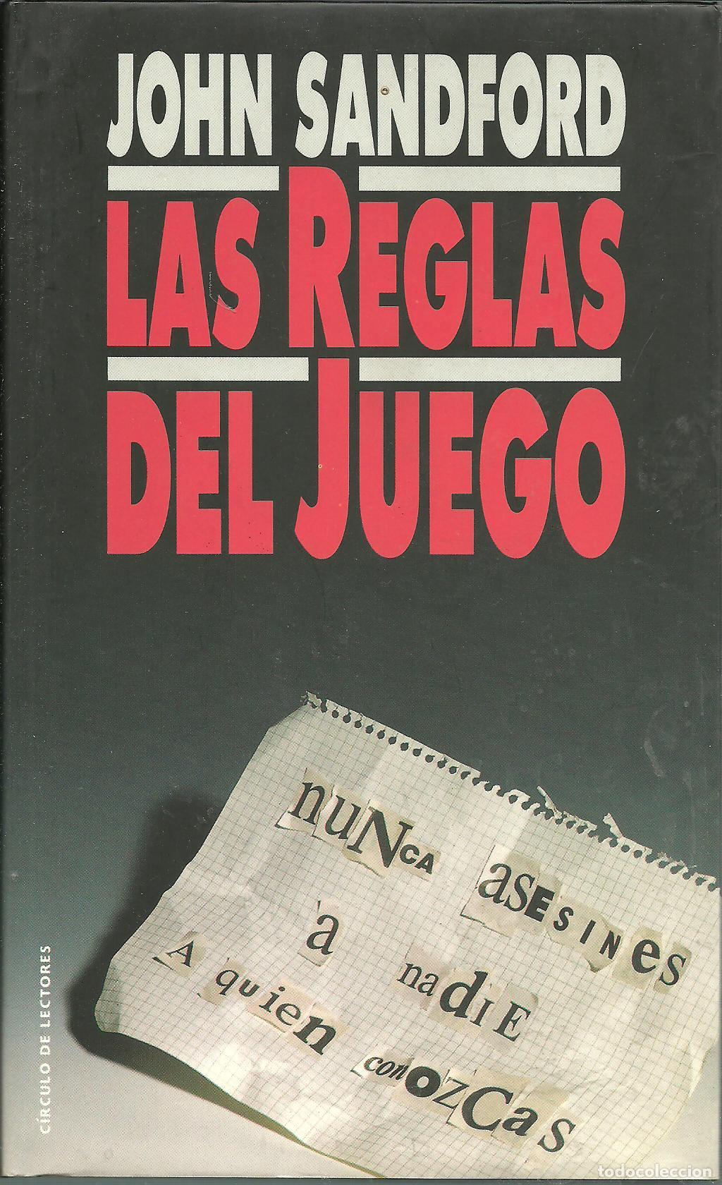 Libros: LAS REGLAS DEL JUEGO - JOHN SANDFORD - Foto 1