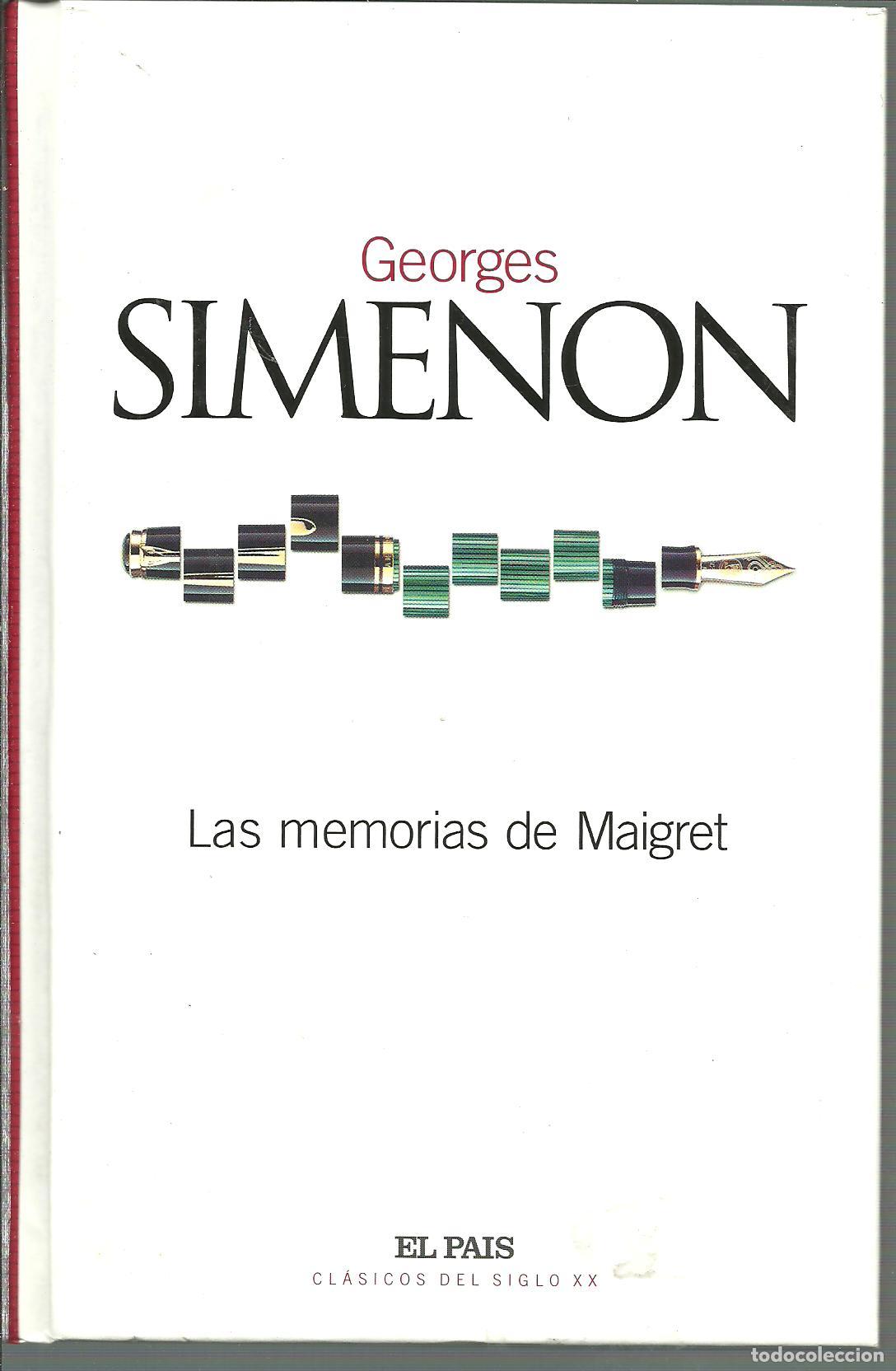 Libros: LAS MEMORIAS DE MAIGRET - GEORGES SIMENON - Foto 1