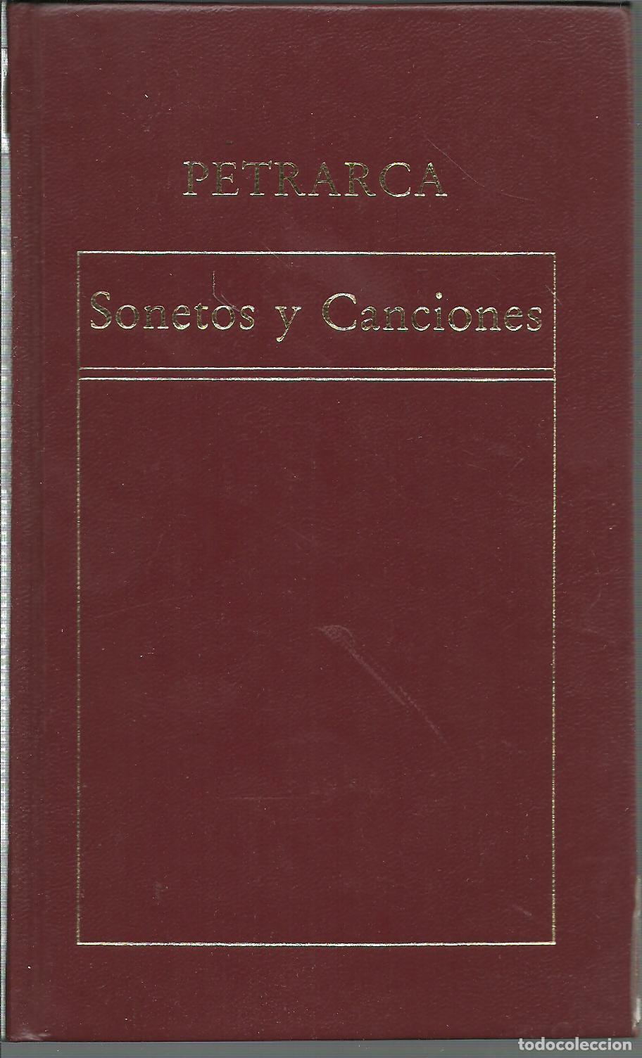 Libros: SONETOS Y CANCIONES - PETRARCA - Foto 1