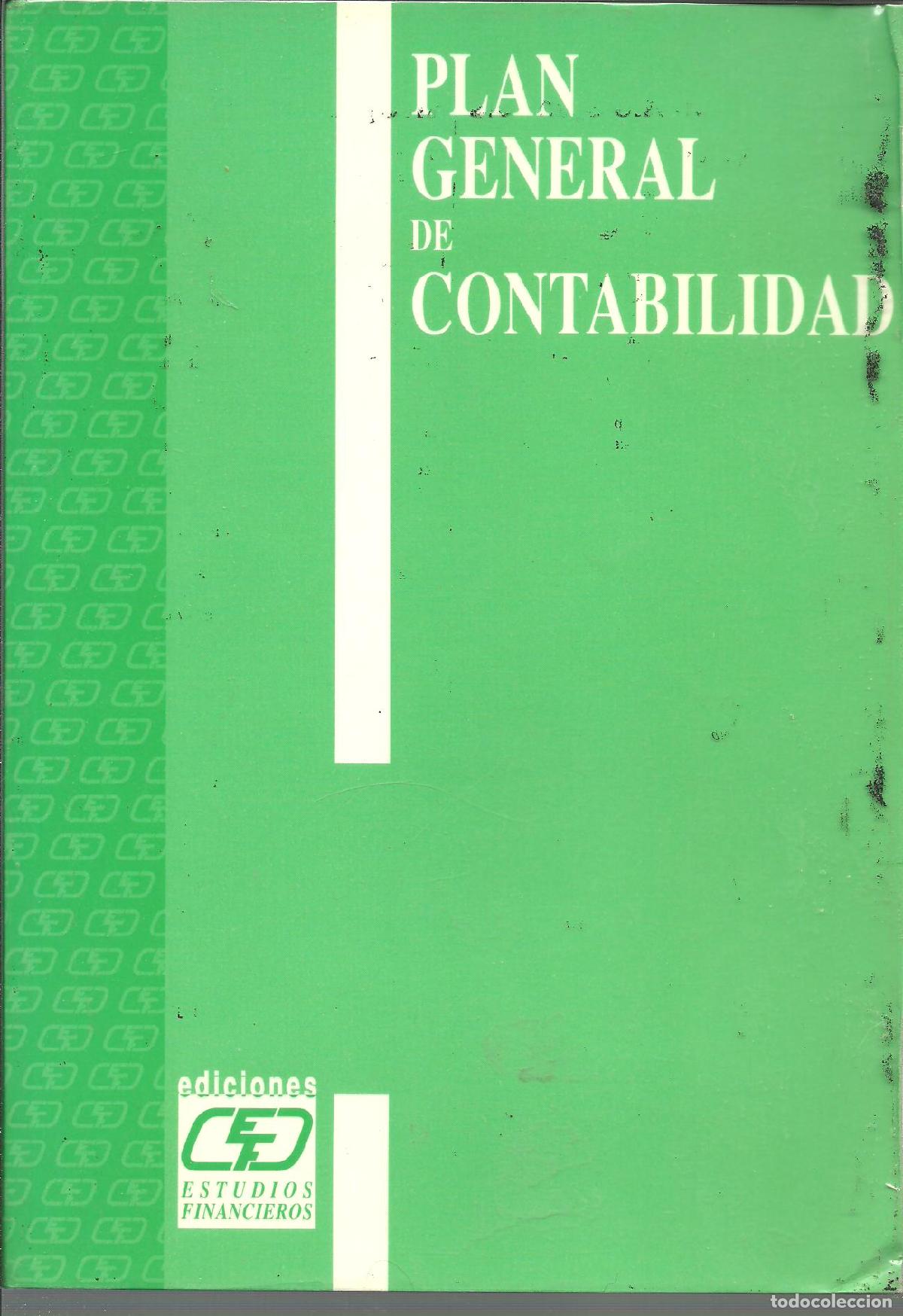 Libros: PLAN GENERAL DE CONTABILIDAD - ANONIMO - Foto 1