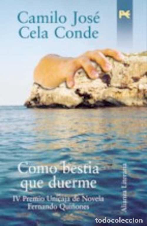 Libros: COMO BESTIA QUE DUERME - CAMILO JOSE CELA CONDE - Foto 1