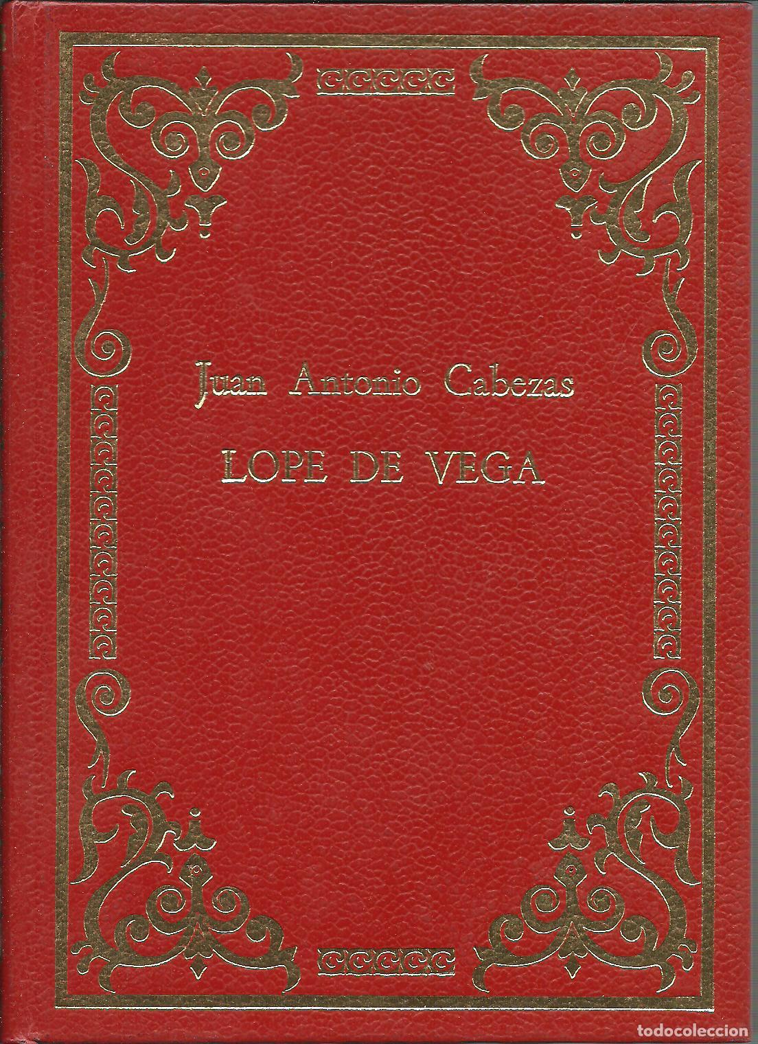 Libros: LOPE DE VEGA - JUAN ANTONIO CABEZAS - Foto 1